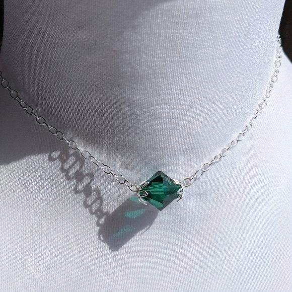 Sterling/Crystal Replica Lana Lang Necklace - Picture 5 of 6